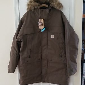 Carhartt Mens Coat with Hood